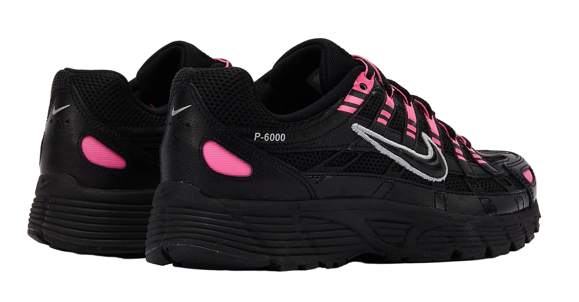 Nike P-6000 Pink Blast Metallic Silver Black (GS)