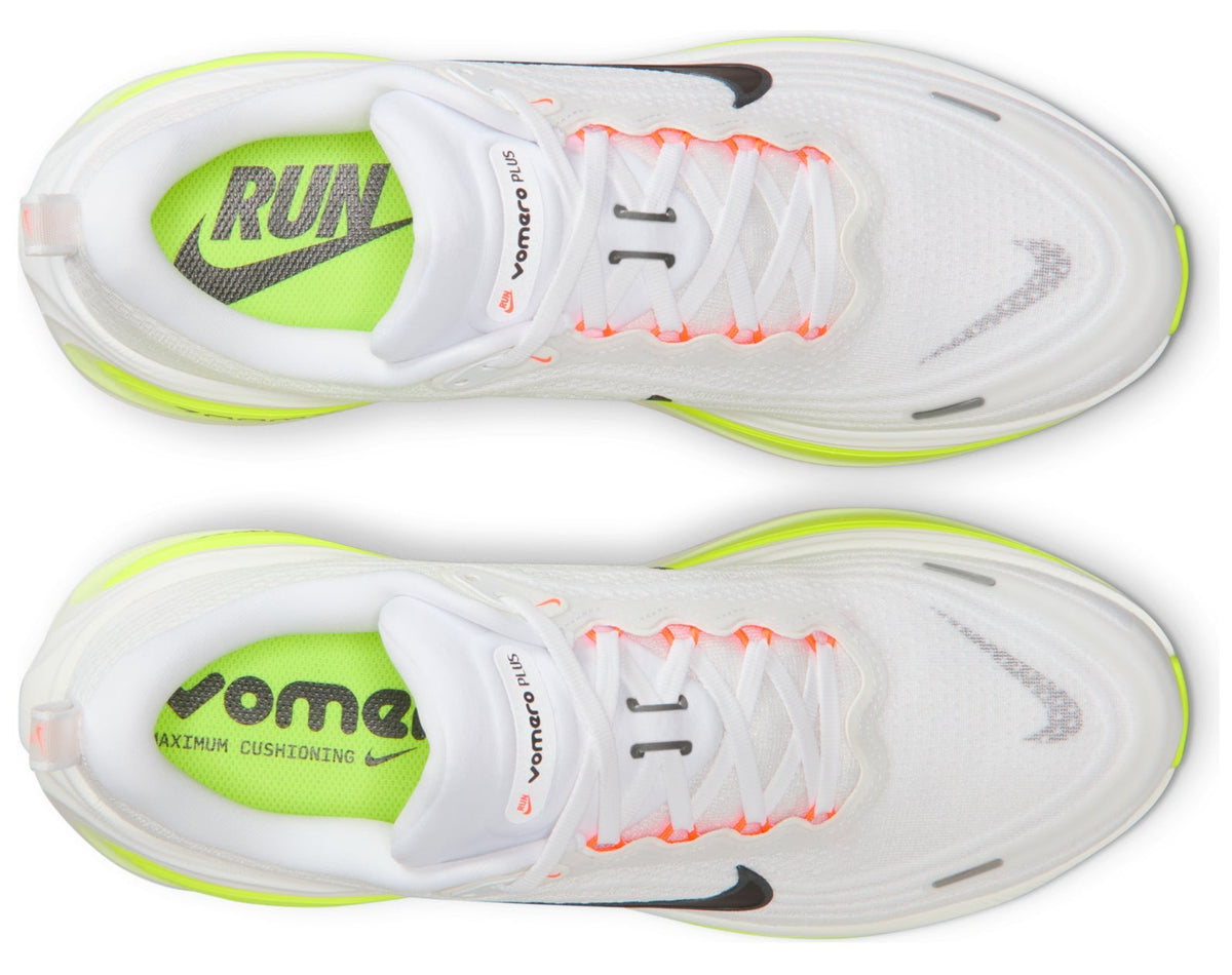 Nike Vomero Plus White Barely Volt Black