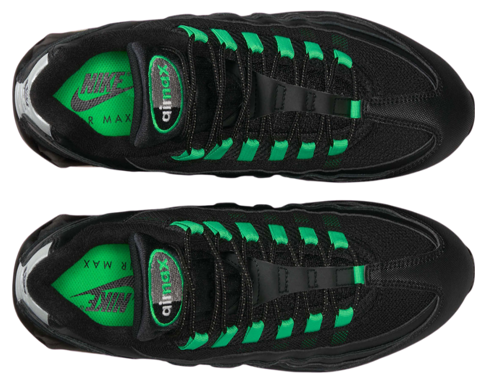 Nike Air Max 95 OG Big Bubble Black Green Shock