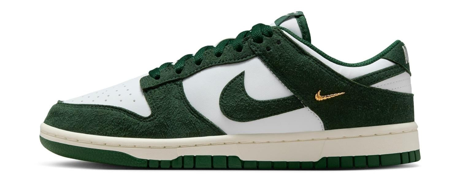 Nike Dunk Low Gorge Green Gold Mini Swoosh (Women's)