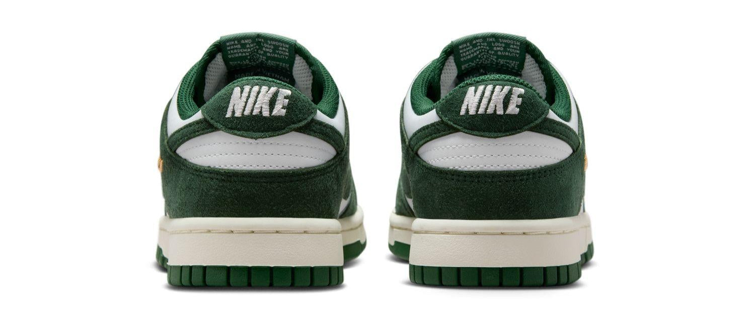 Nike Dunk Low Gorge Green Gold Mini Swoosh (Women's)