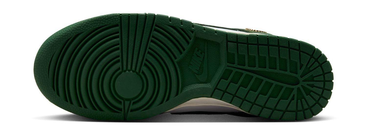Nike Dunk Low Gorge Green Gold Mini Swoosh (Women's)