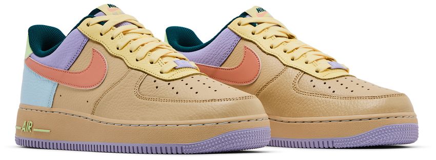 Nike Air Force 1 Low '07 Sesame Hydrangeas Soft Yellow Apricot Agate