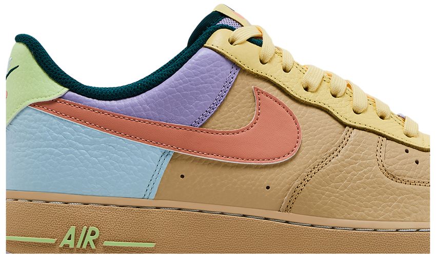 Nike Air Force 1 Low '07 Sesame Hydrangeas Soft Yellow Apricot Agate