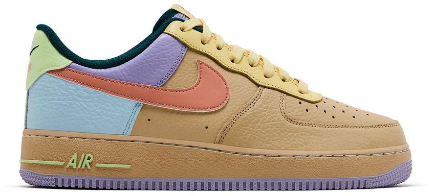 Nike Air Force 1 Low '07 Sesame Hydrangeas Soft Yellow Apricot Agate