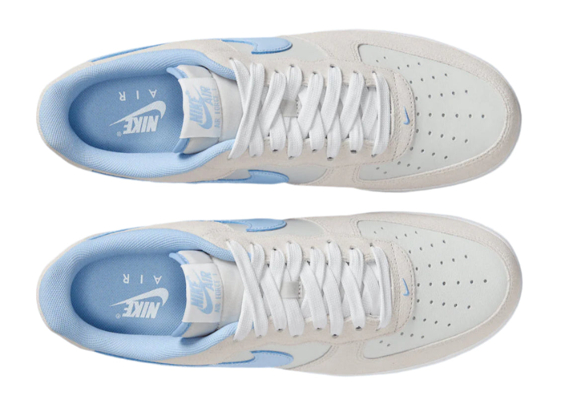 Nike Air Force 1 Low '07 LV8 Photon Dust White Gum Medium Brown Psychic Blue