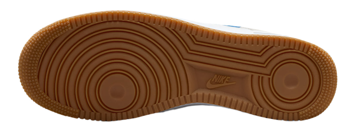 Nike Air Force 1 Low '07 LV8 Photon Dust White Gum Medium Brown Psychic Blue