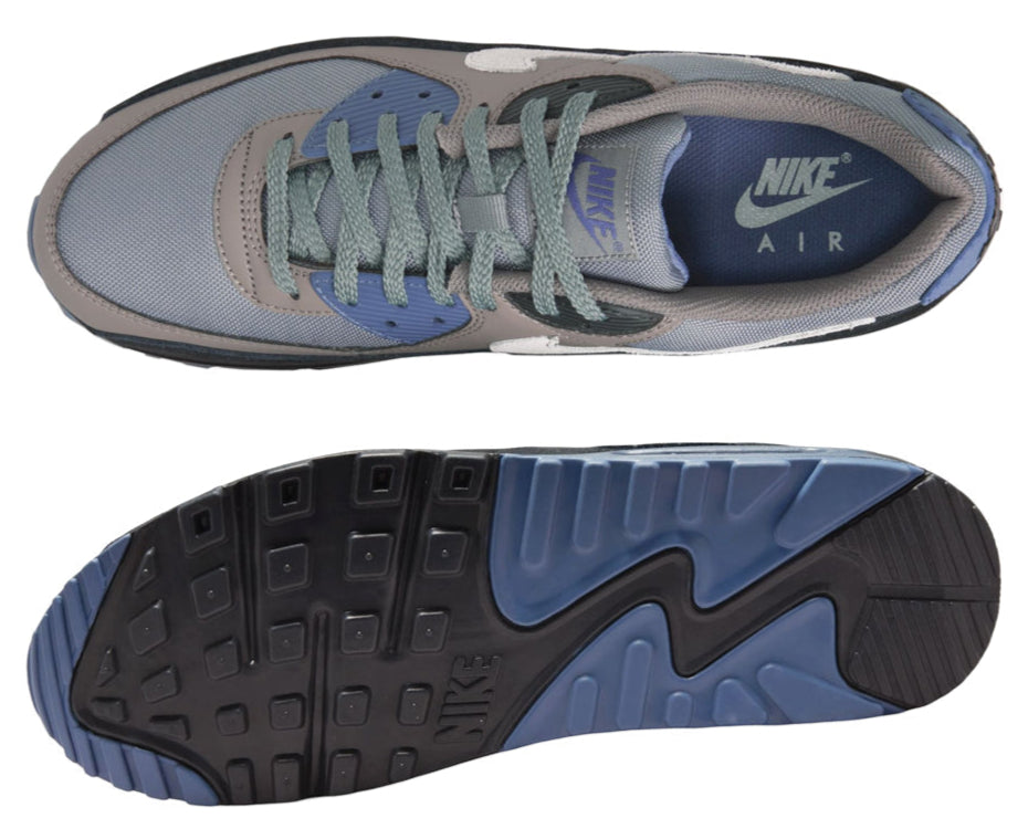 Nike Air Max 90 Smoke Grey Diffused Blue