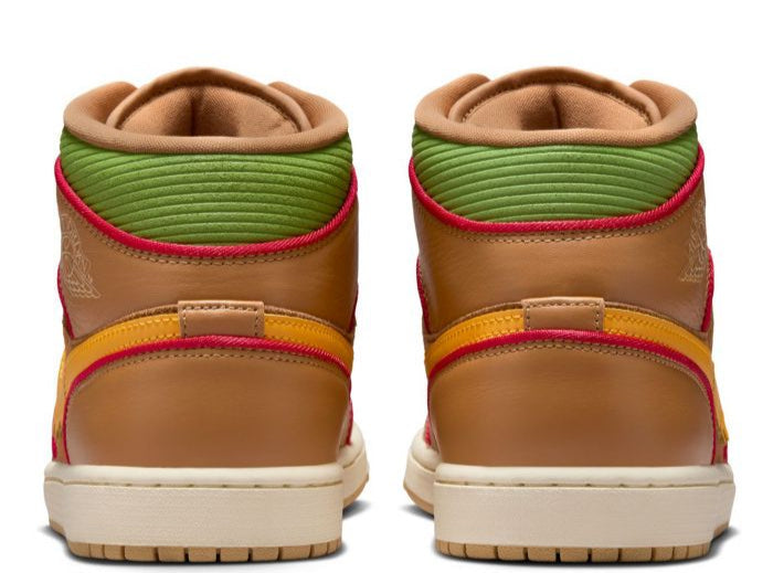 Jordan 1 Mid SE Cheeseburger
