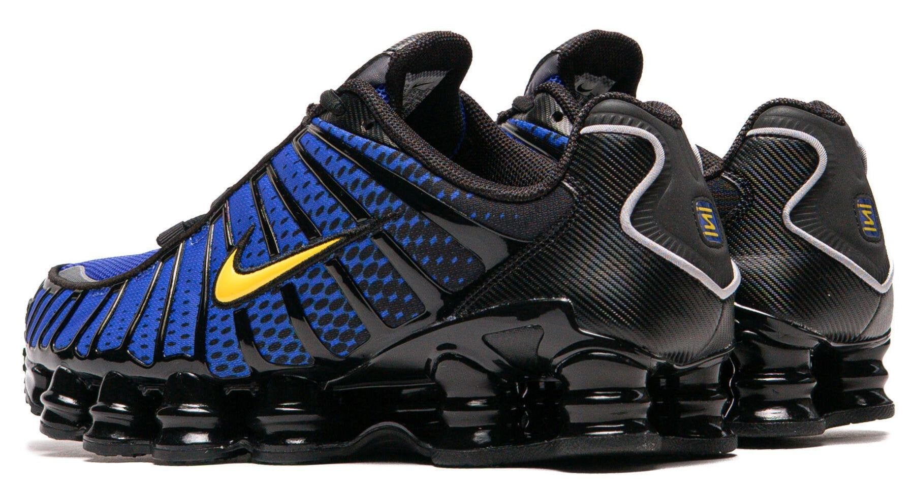 Nike Shox TL Black Lyon Blue Varsity Maize