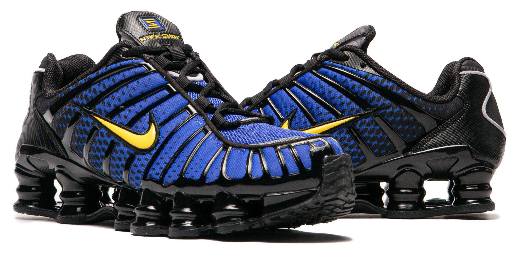 Nike Shox TL Black Lyon Blue Varsity Maize