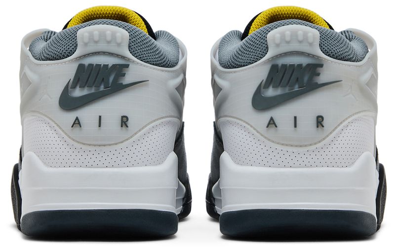 Jordan 4 RM Premium White Black Smoke Grey Fire Red