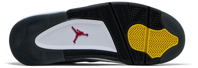 Jordan 4 RM Premium White Black Smoke Grey Fire Red
