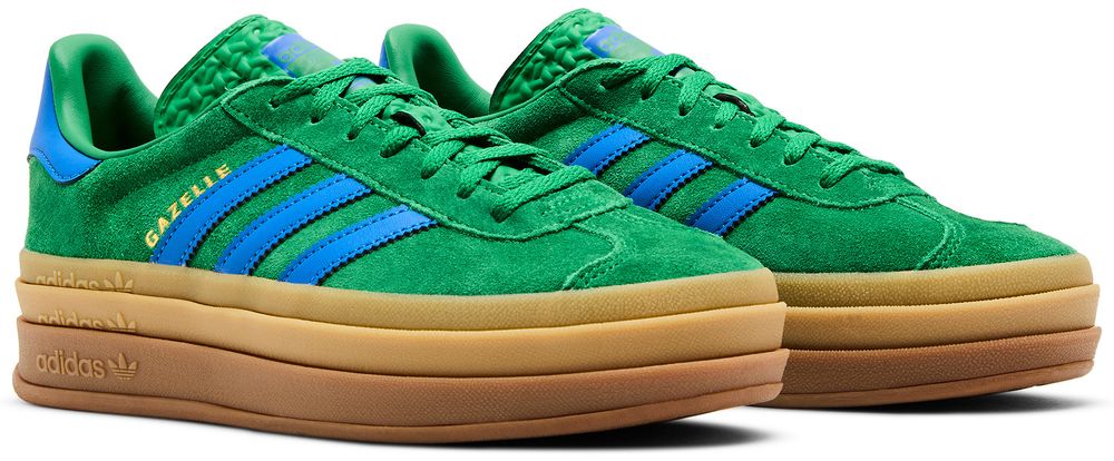 adidas Gazelle Bold Green Blue Gum (Women's)