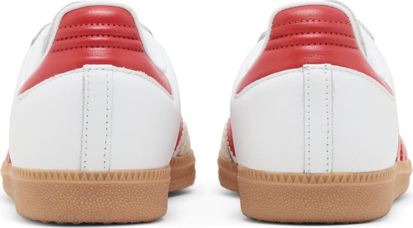 Adidas Samba OG White Solar Red Gum (Women's)