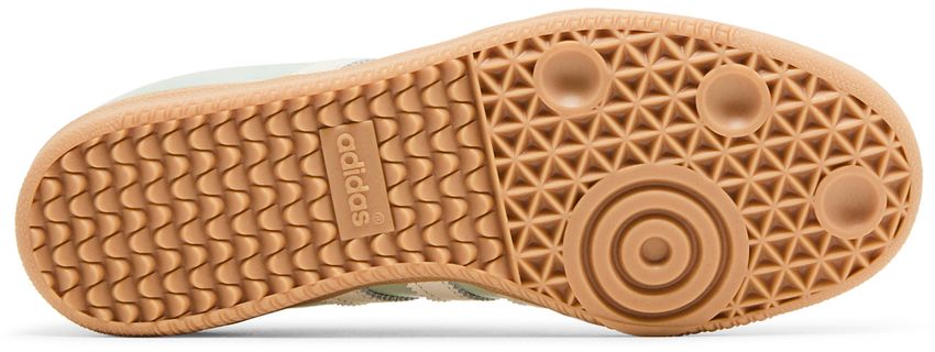 Adidas Samba OG Linen Green Metallic (Women's)