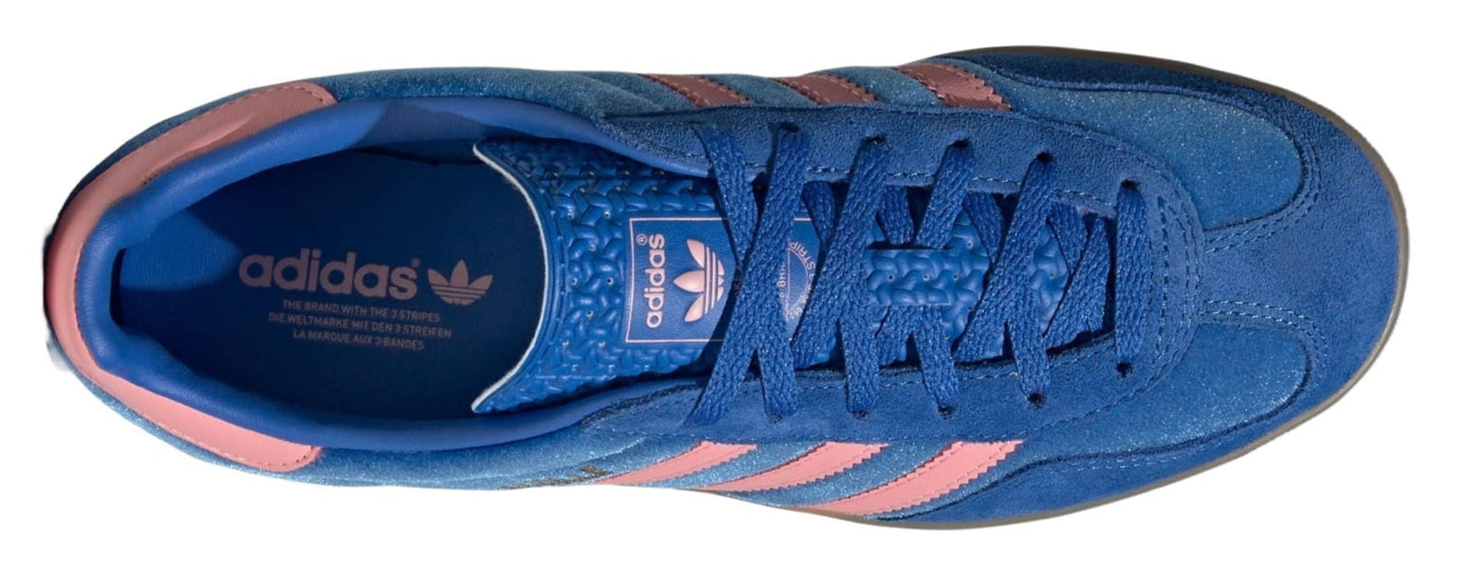 Adidas Gazelle Indoor Blue Semi Pink Spark (Women's)