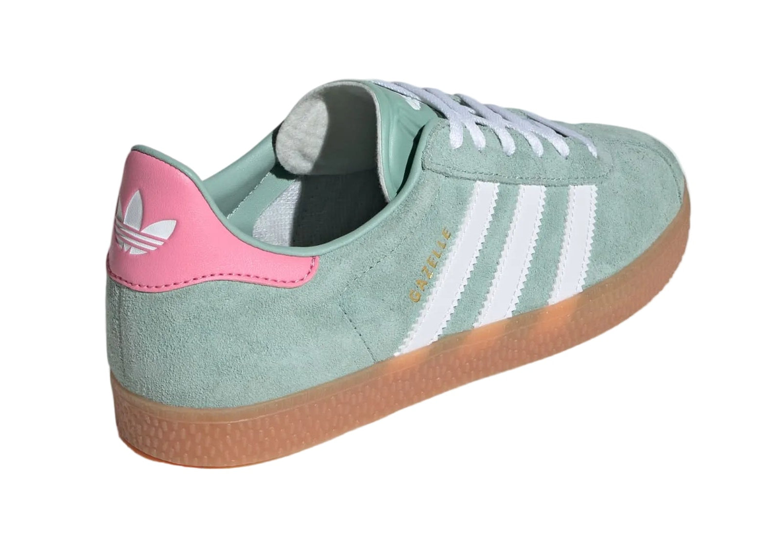 adidas Gazelle Hazy Green Bliss Pink (GS)
