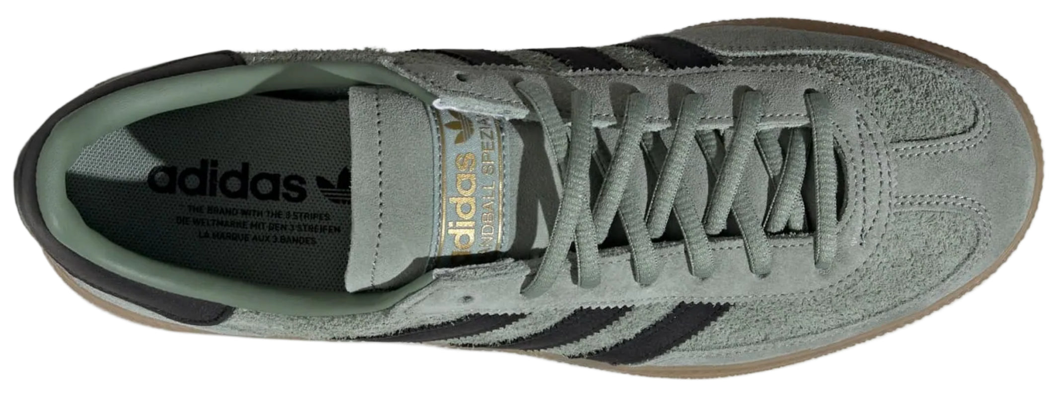 Adidas Handball Spezial Silver Green Black Gum