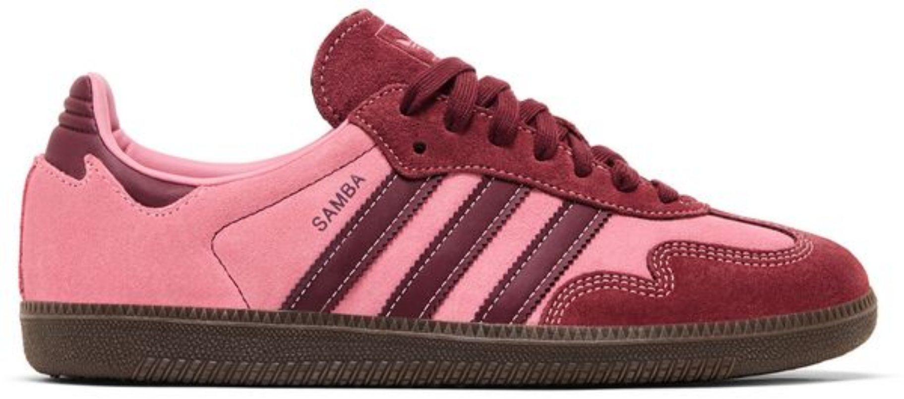 Adidas Samba OG Pink Spark Shadow Red (Women's)