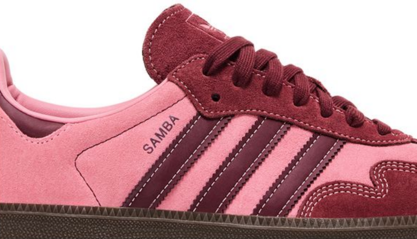 Adidas Samba OG Pink Spark Shadow Red (Women's)