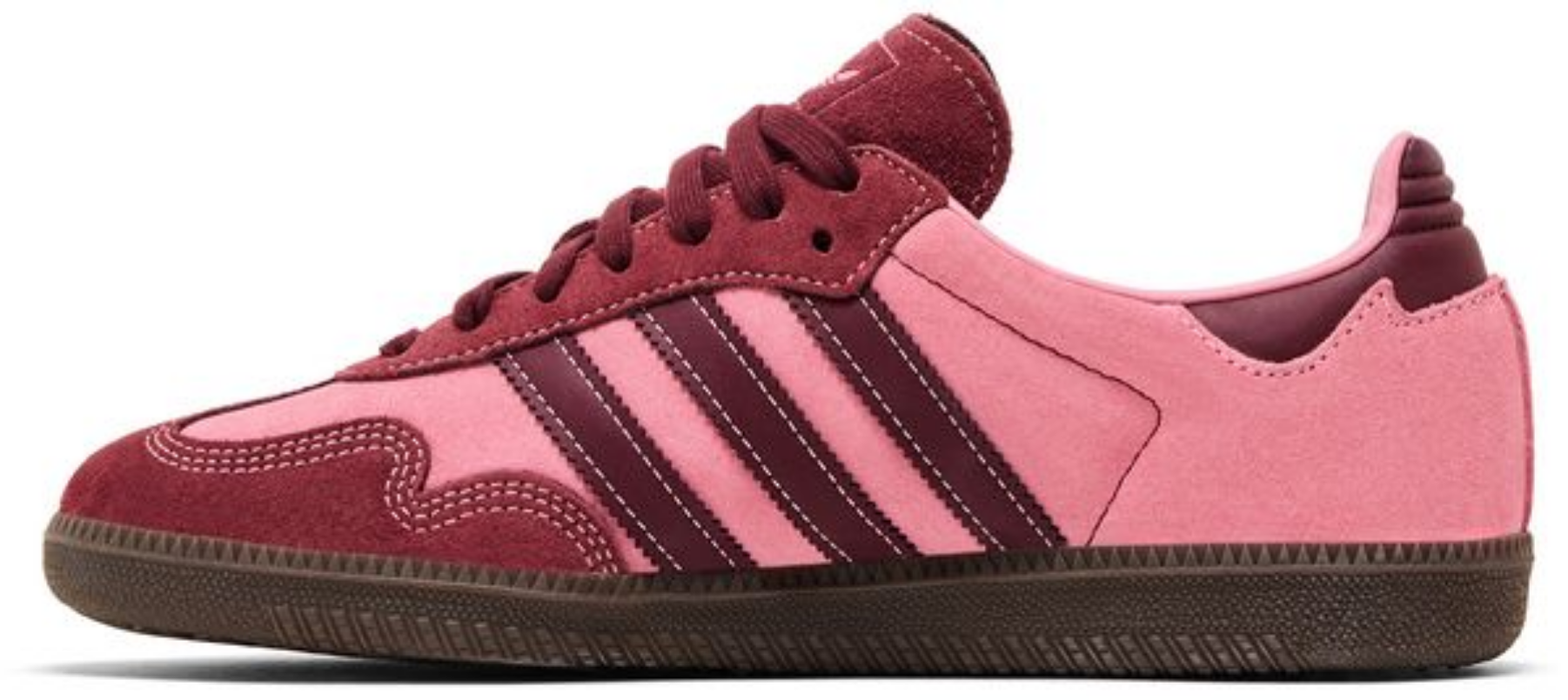 Adidas Samba OG Pink Spark Shadow Red (Women's)