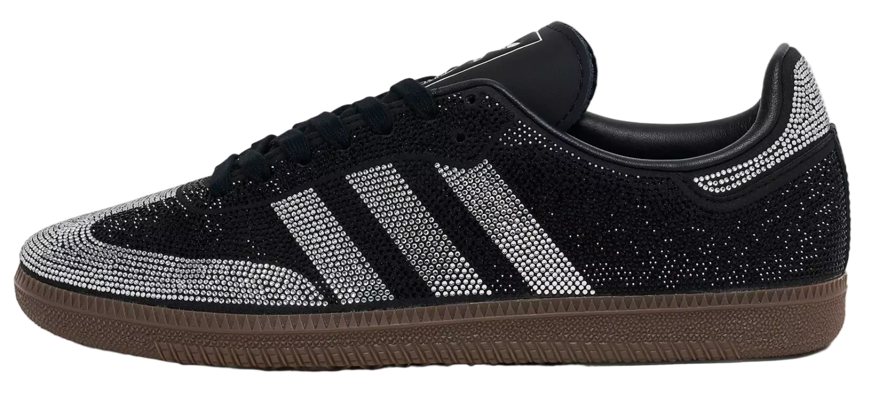 Adidas Samba OG Rhinestone Black Silver (Women's)