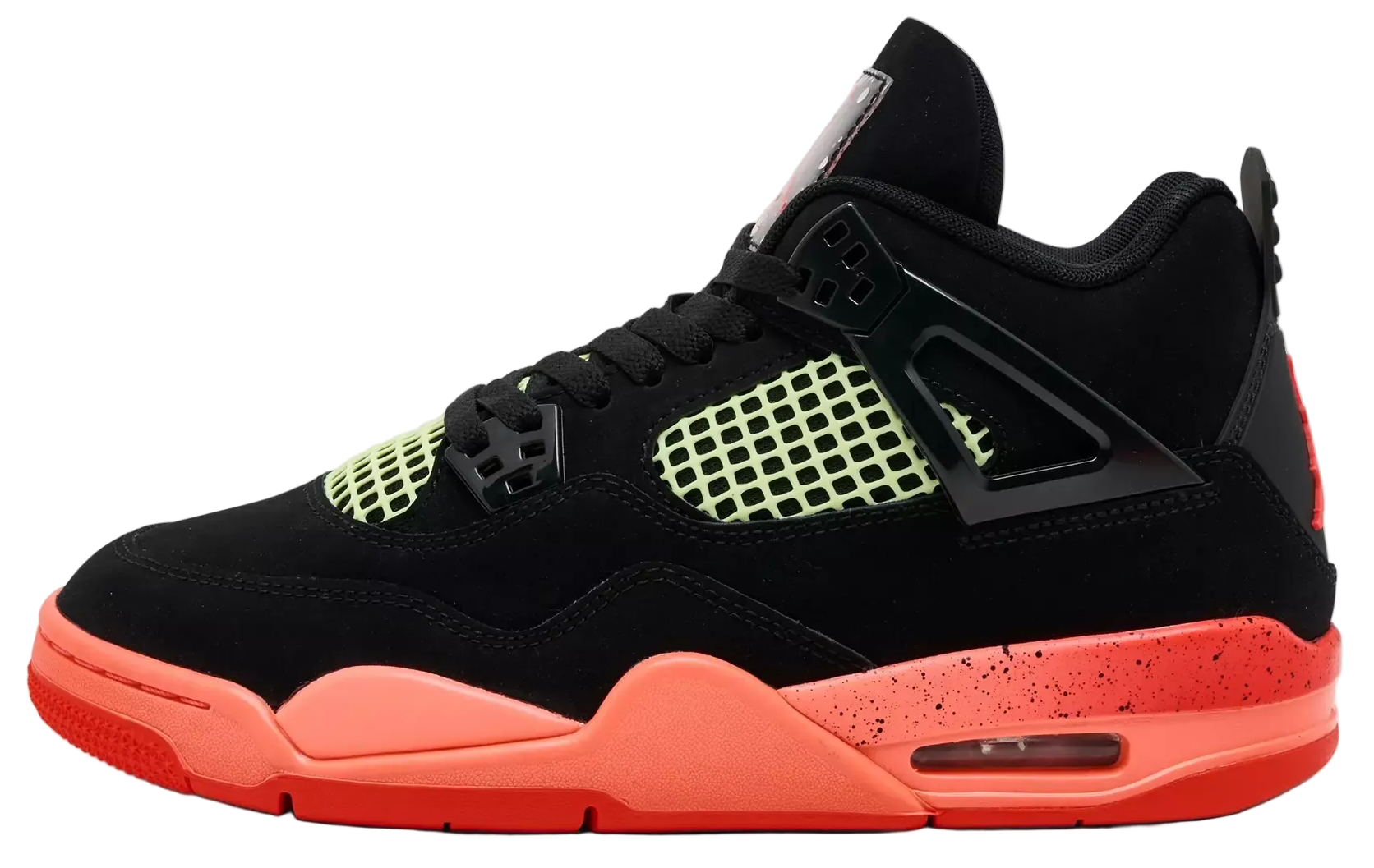 Jordan 4 Retro Black Infrared Barely Volt (GS)