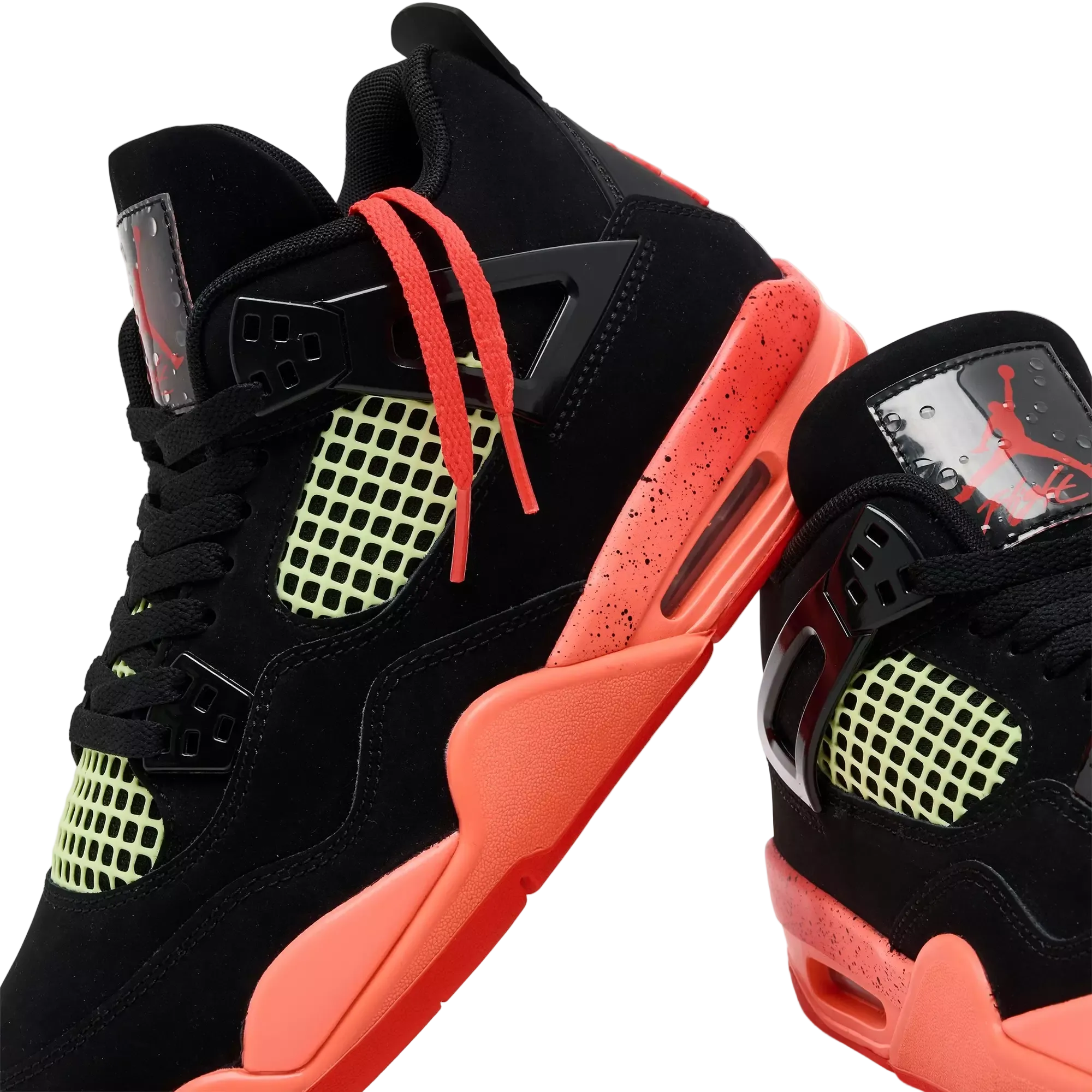 Jordan 4 Retro Black Infrared Barely Volt (GS)