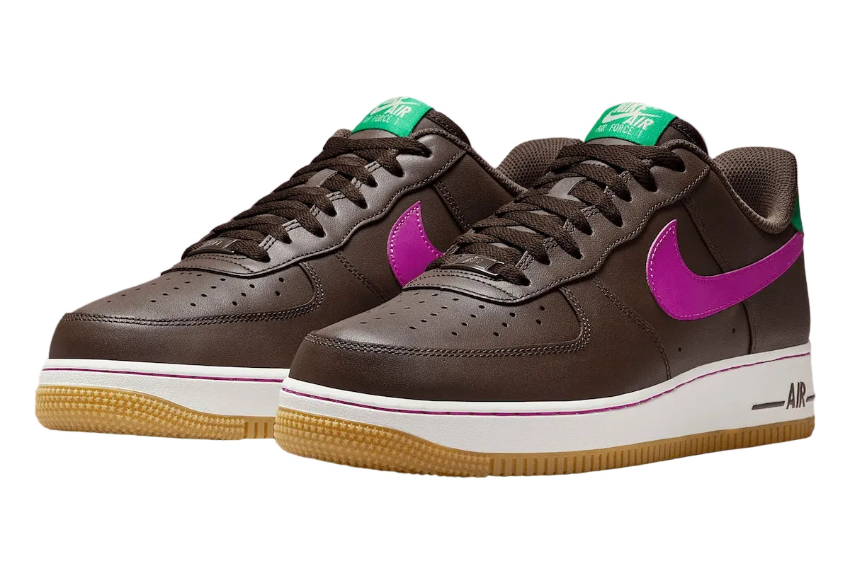 Nike Air Force 1 Low '07 Baroque Brown Vivid Purple