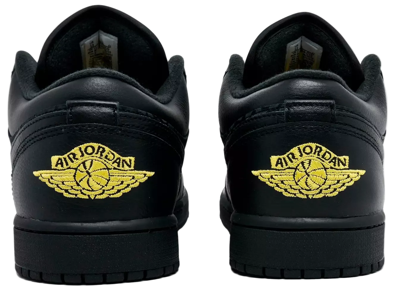 Jordan 1 Low Black Elephant Print