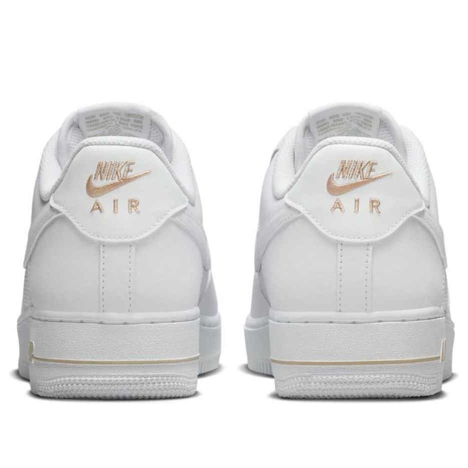 Nike Air Force 1 Low White Desert Khaki Mini Swoosh