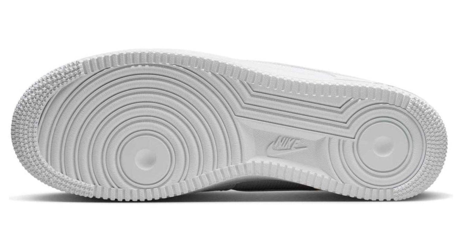 Nike Air Force 1 Low White Desert Khaki Mini Swoosh