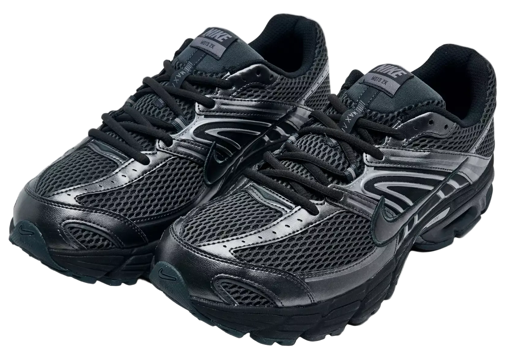 Nike Air Max Moto 2K Black Metallic Dark Grey