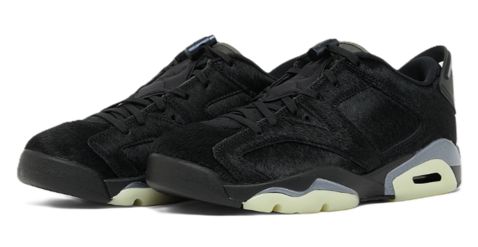 Jordan 6 Retro Low Blackout (Women's)