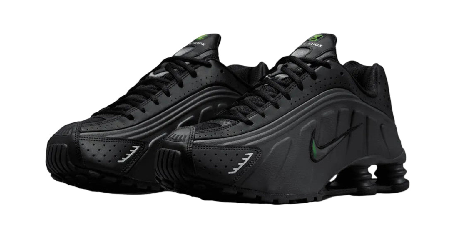 Nike Shox R4 Anthracite Multi-Color Black