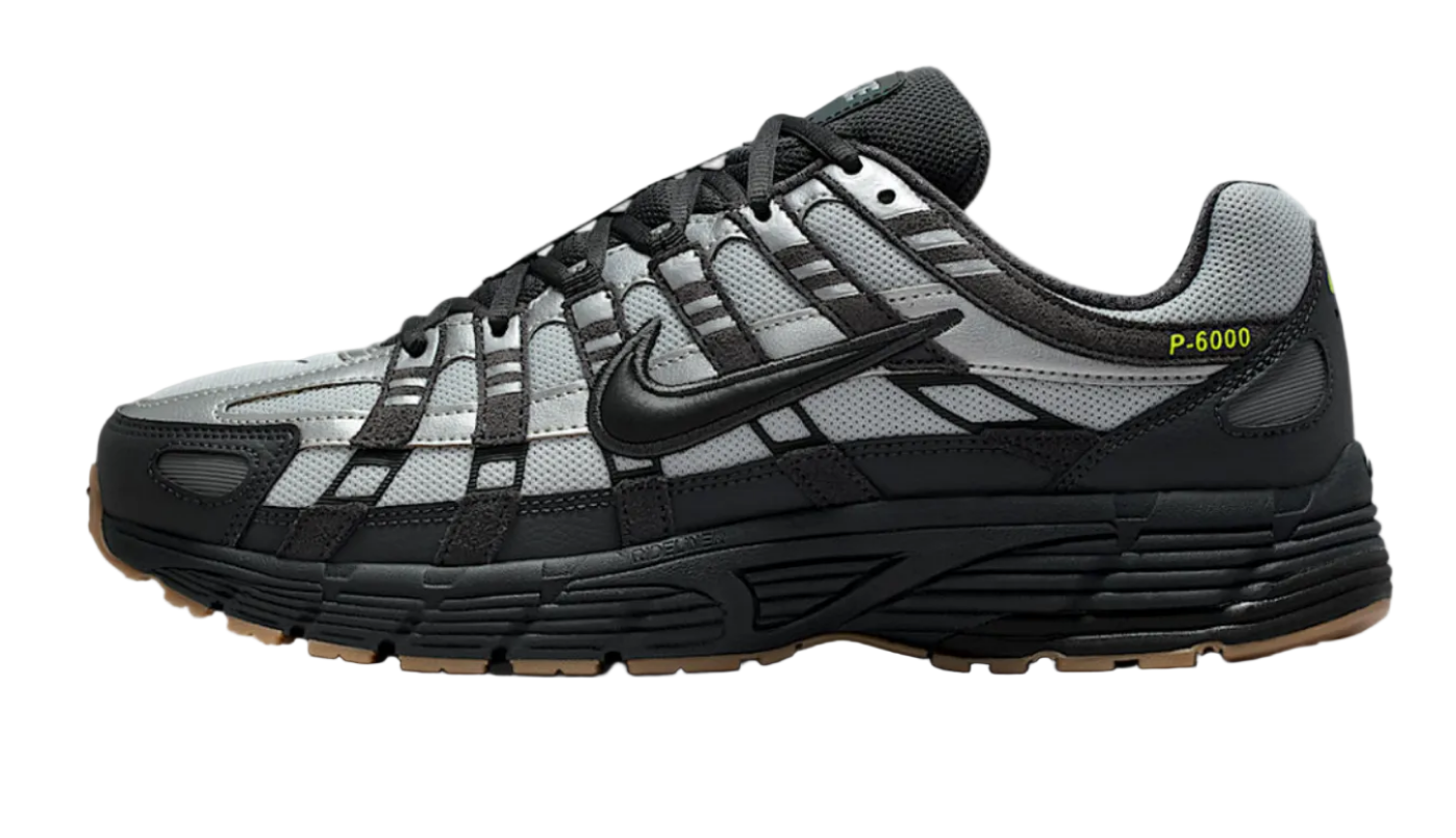 Nike P-6000 Grey Fog Volt Black