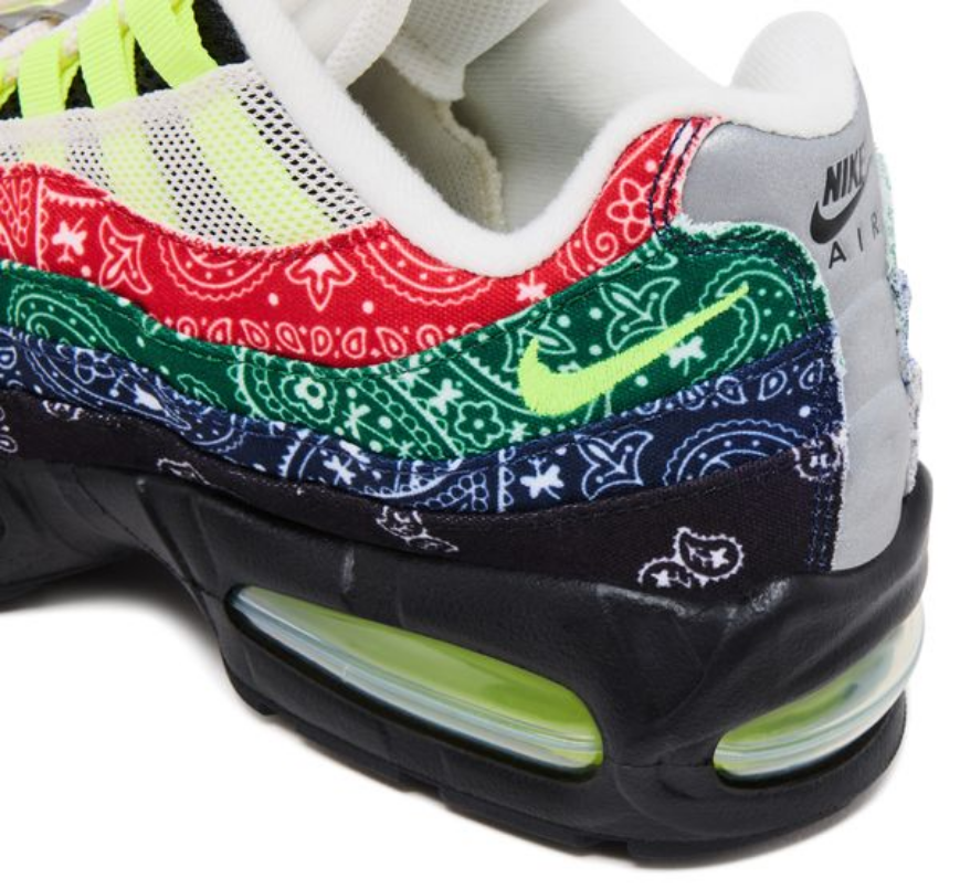 Nike Air Max 95 OG Big Bubble Neon Paisley Bandana
