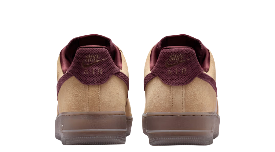 Nike Air Force 1 Low '07 Premium Linen Moon Particle Burgundy