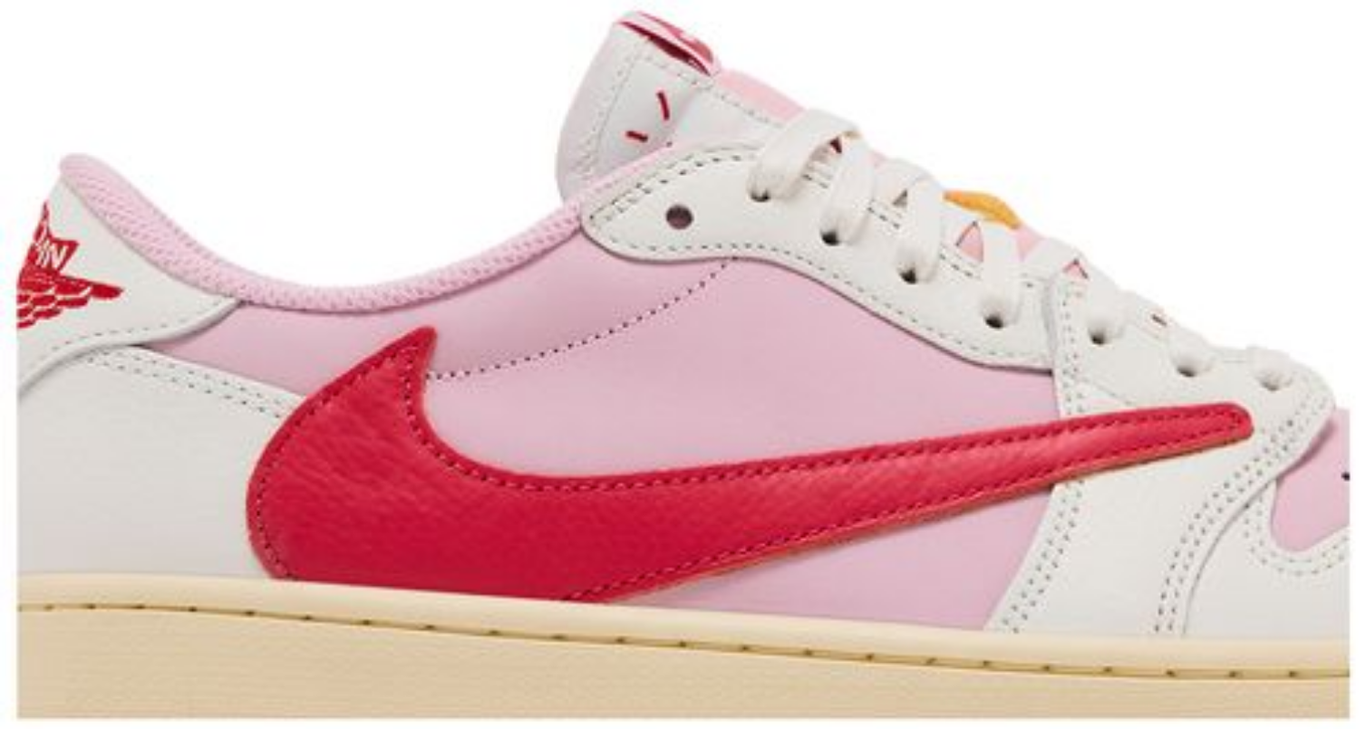 Jordan 1 Retro Low OG SP Travis Scott Sail Tropical Pink