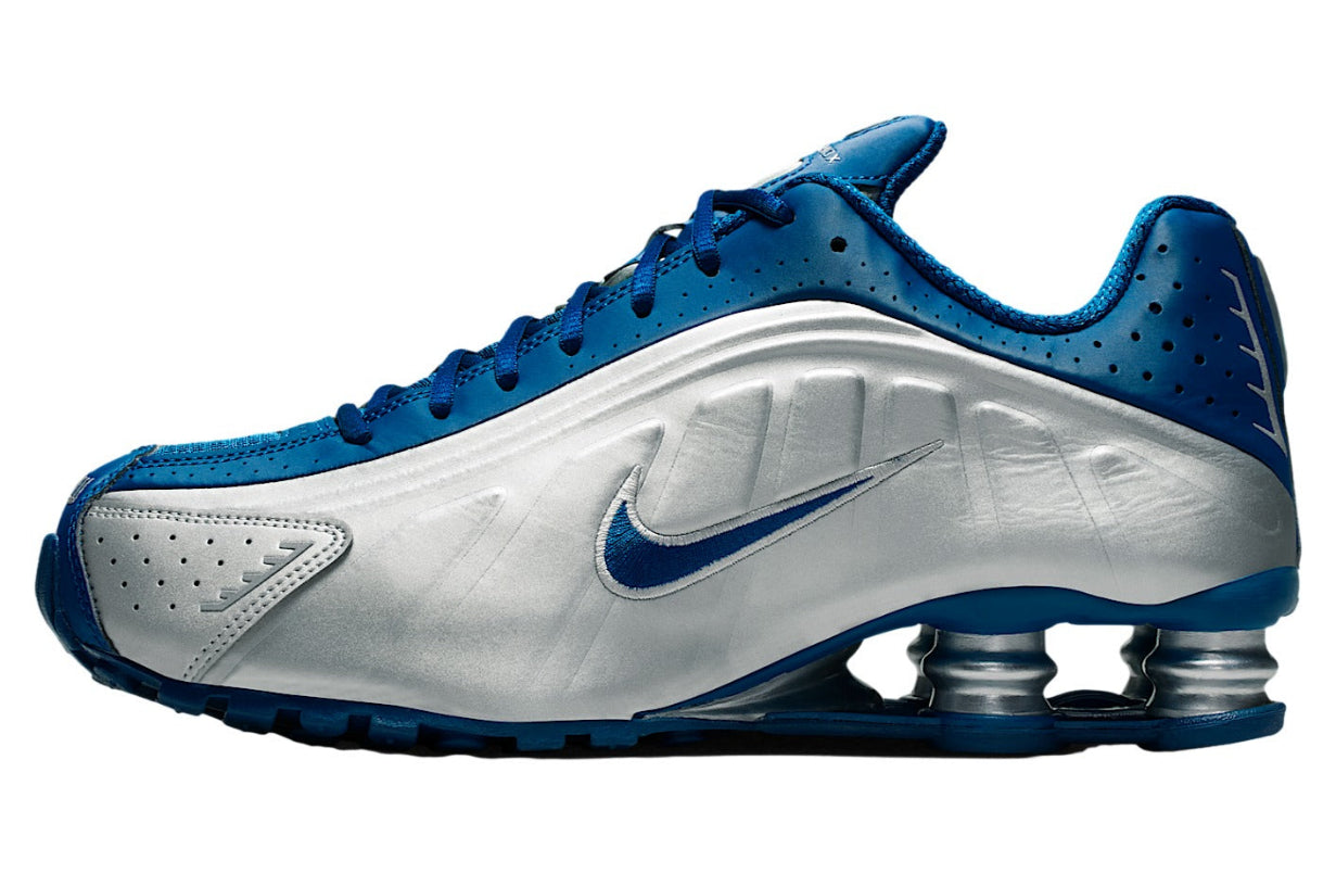 Nike Shox R4 Court Blue Metallic Silver