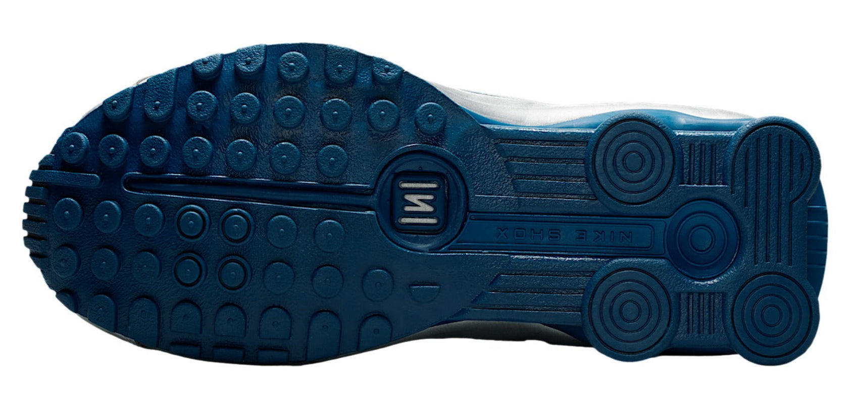 Nike Shox R4 Court Blue Metallic Silver
