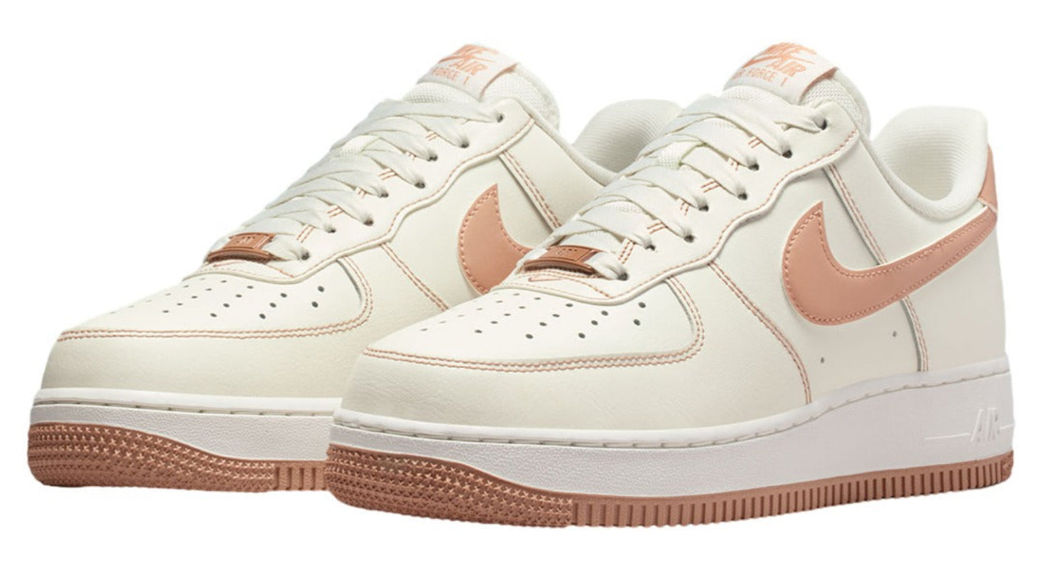 Nike Air Force 1 '07 Sail Rose Gold (Women's)