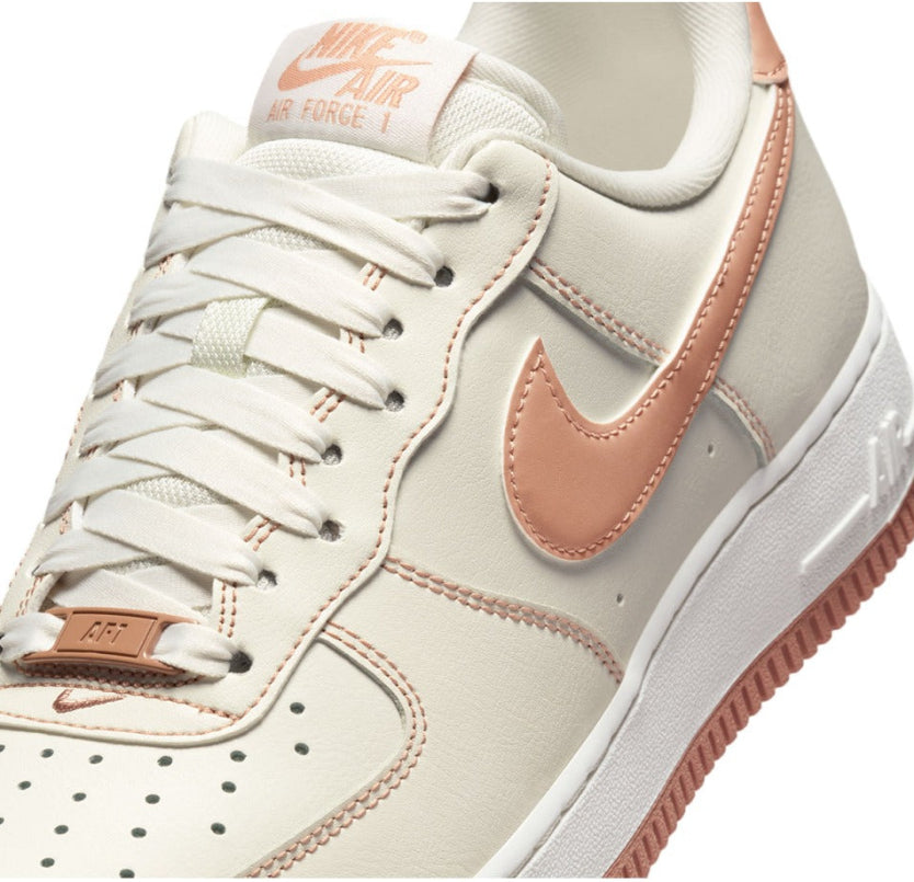 Nike Air Force 1 '07 Sail Rose Gold (Women's)
