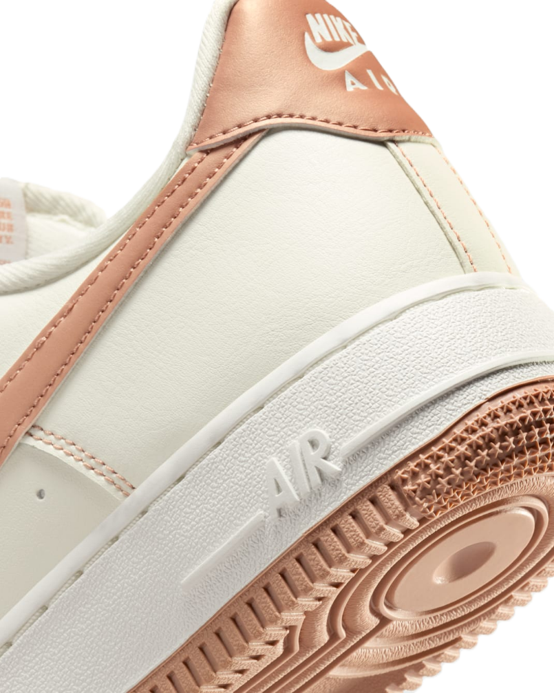 Nike Air Force 1 '07 Sail Rose Gold (Women's)