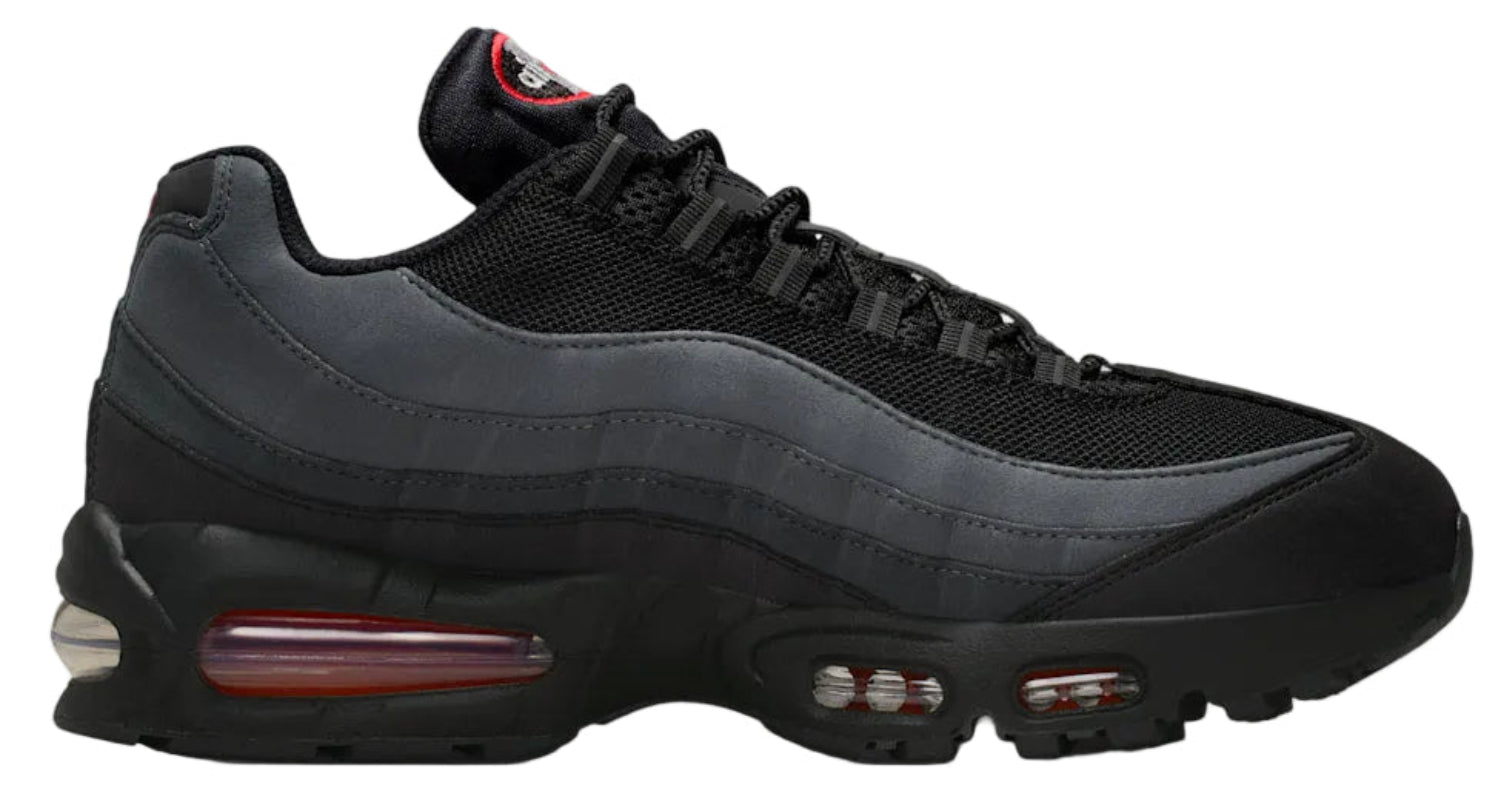 Nike Air Max 95 Big Bubble Black Anthracite Dark Smoke Grey