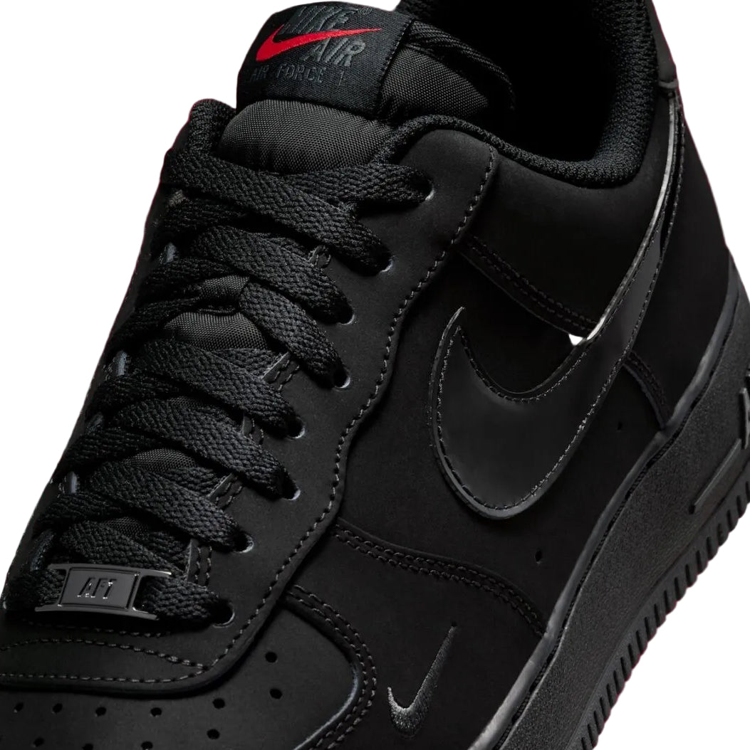 Nike Air Force 1 Low '07 LV8 Black Patent Swoosh