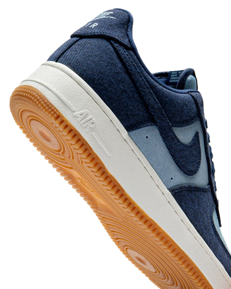 Nike Air Force 1 Low '07 LV8 Denim Navy Worn Blue