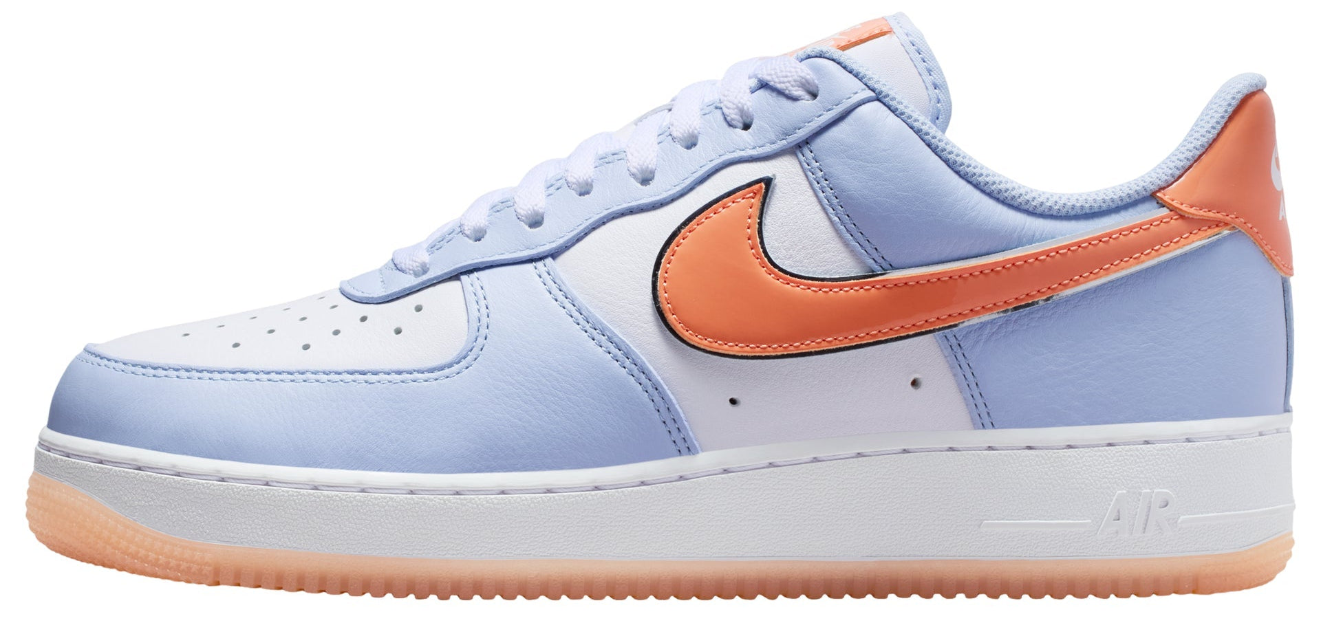 Nike Air Force 1 Low '07 Hydrogen Blue Orange Frost