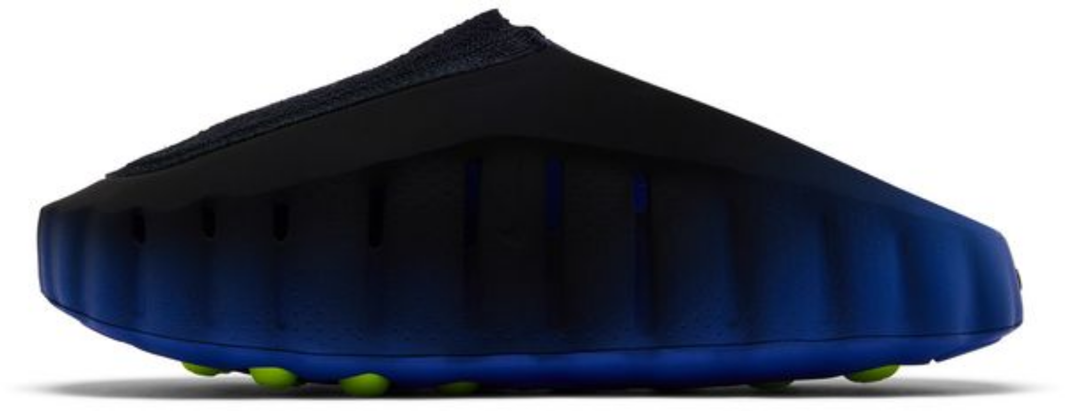 Nike Mind 001 Flyknit Slide Hyper Royal Black